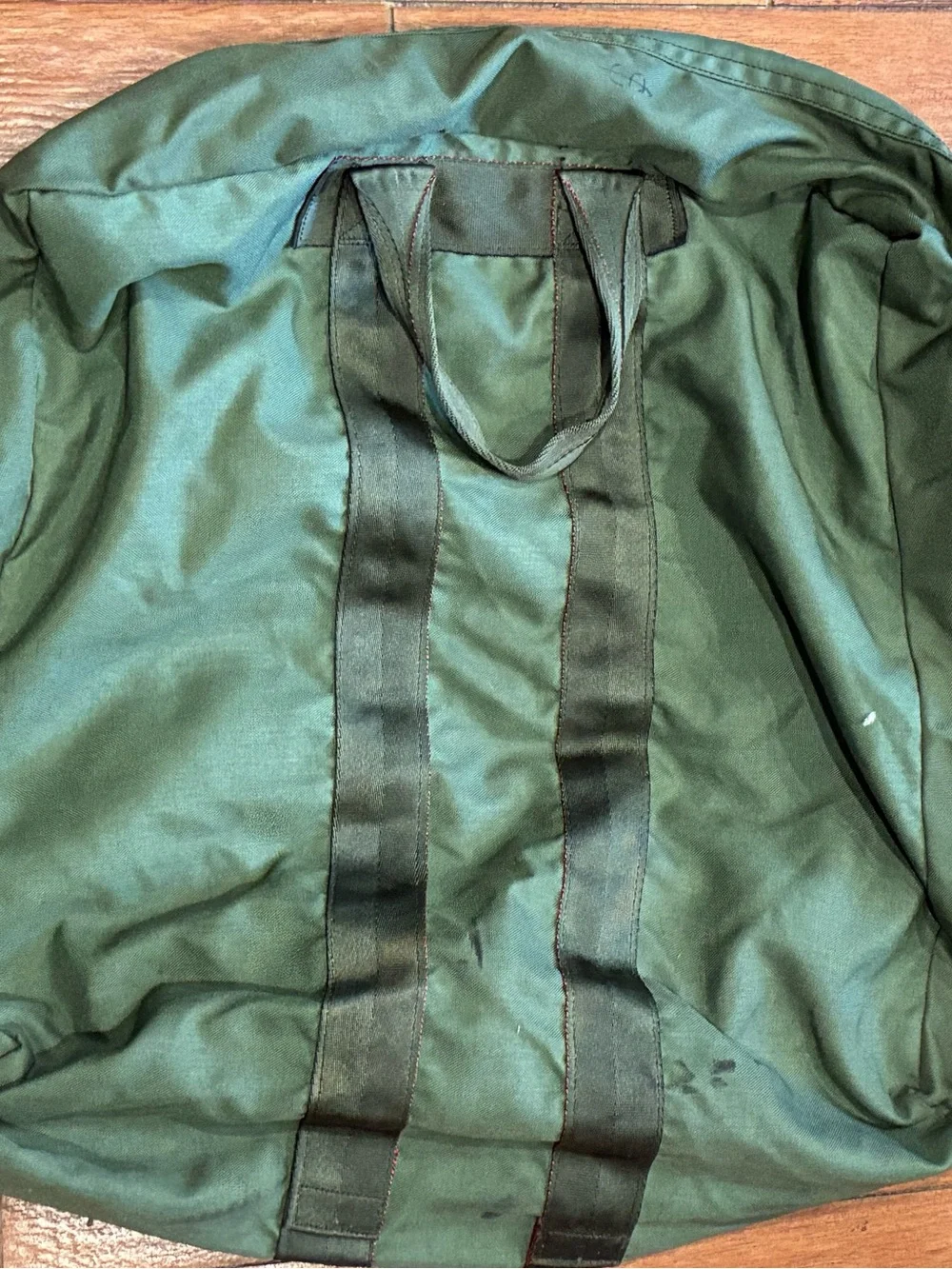Flyer's Kit Bag US Military Issue Nylon Canvas OD Green Pilot Kitbag